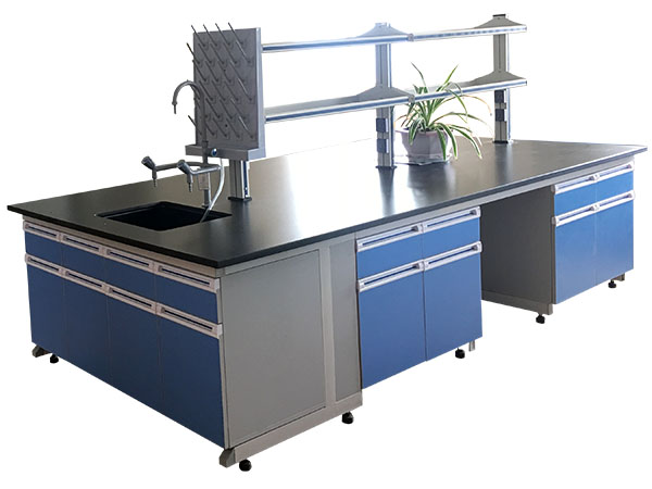 鋼木實驗臺湖藍 鋼木實驗臺湖藍色