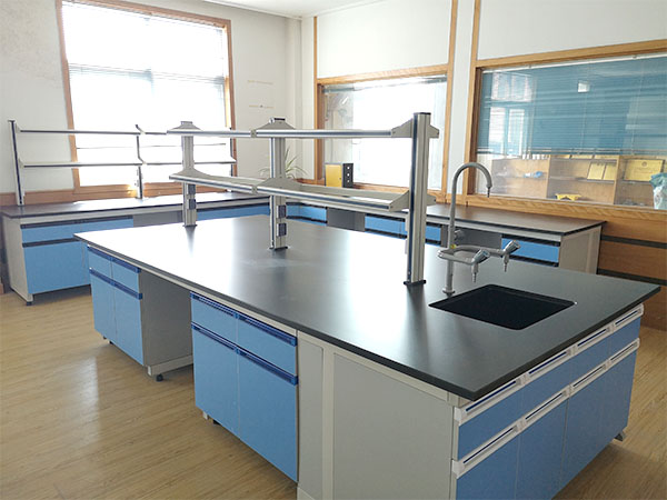 鋼木實驗臺湖藍 鋼木實驗臺湖藍色